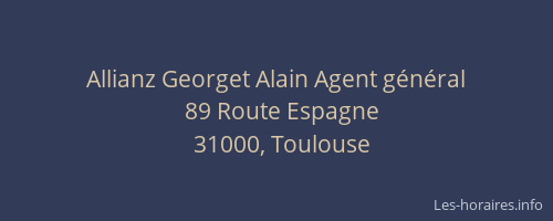 Allianz Georget Alain Agent général