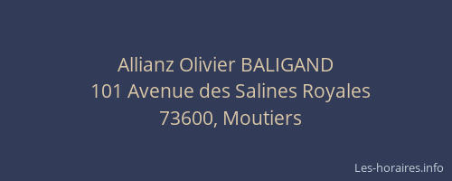 Allianz Olivier BALIGAND