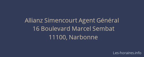 Allianz Simencourt Agent Général