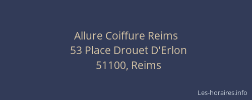 Allure Coiffure Reims