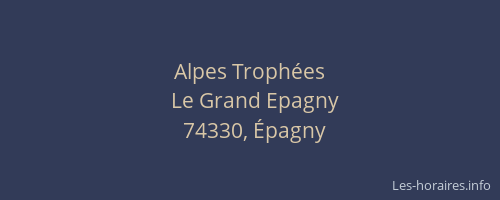 Alpes Trophées