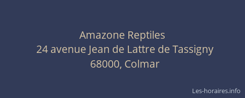 Amazone Reptiles