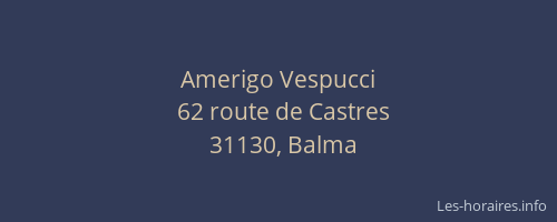 Amerigo Vespucci