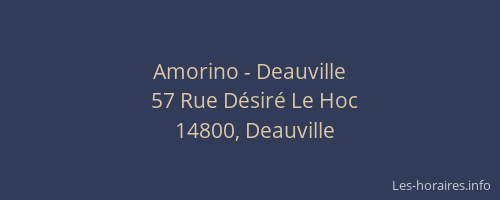 Amorino - Deauville