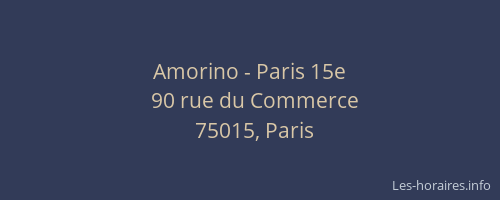 Amorino - Paris 15e