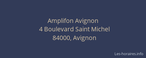 Amplifon Avignon