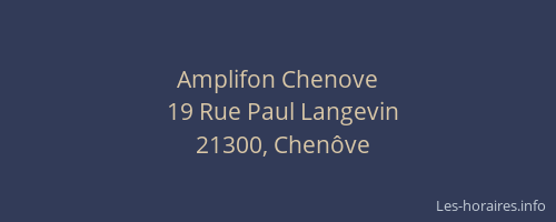 Amplifon Chenove