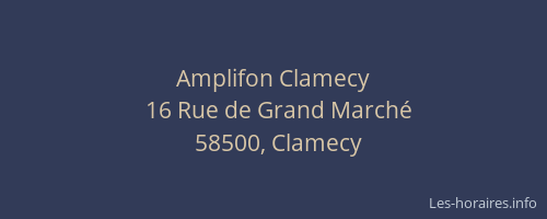 Amplifon Clamecy