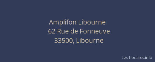 Amplifon Libourne