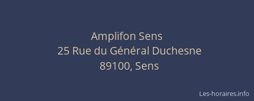 Amplifon Sens