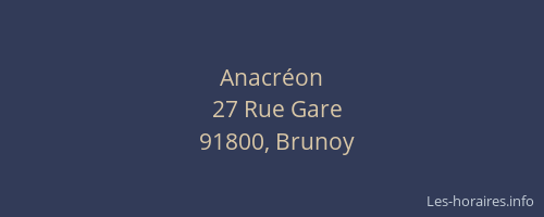 Anacréon