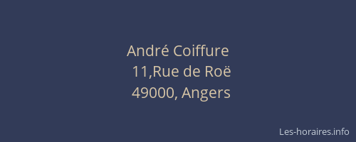 André Coiffure