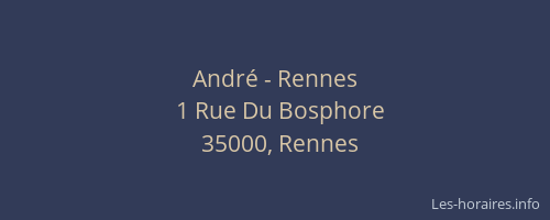 André - Rennes