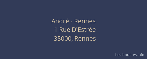 André - Rennes