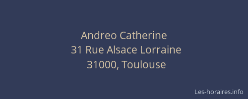 Andreo Catherine