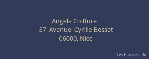 Angela Coiffure