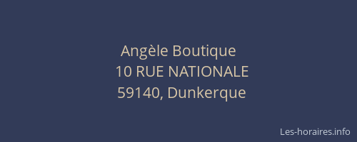 Angèle Boutique