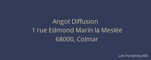 Angot Diffusion