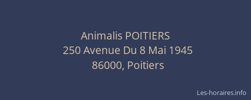 Animalis POITIERS