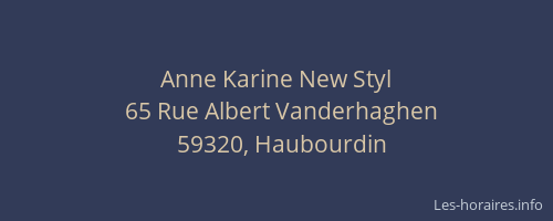 Anne Karine New Styl