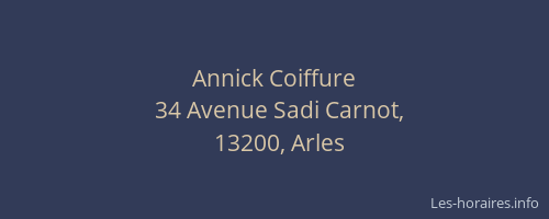 Annick Coiffure