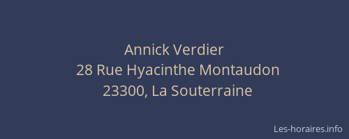 Annick Verdier