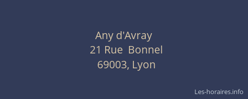 Any d'Avray