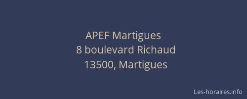 APEF Martigues