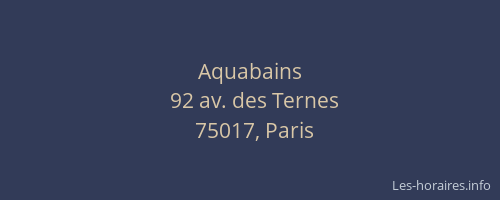 Aquabains