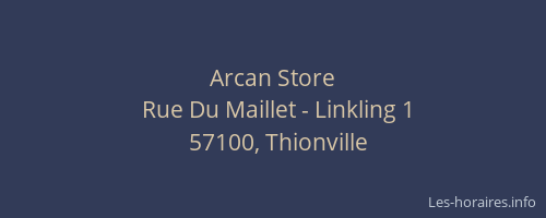 Arcan Store