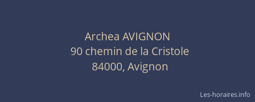 Archea AVIGNON
