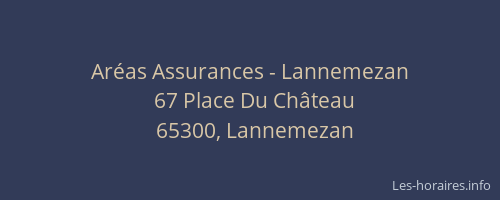 Aréas Assurances - Lannemezan