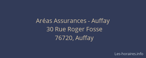 Aréas Assurances - Auffay