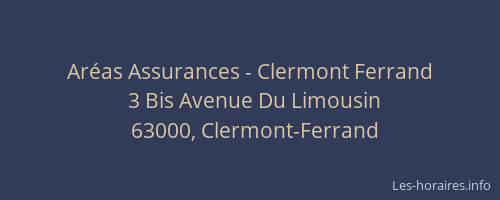 Aréas Assurances - Clermont Ferrand
