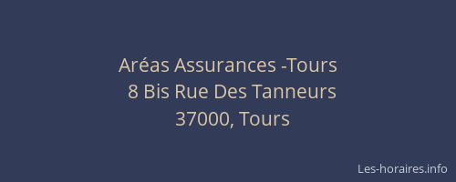 Aréas Assurances -Tours
