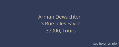 Arman Dewachter