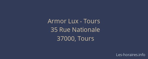 Armor Lux - Tours
