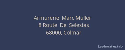 Armurerie  Marc Muller