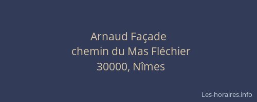 Arnaud Façade