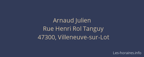 Arnaud Julien