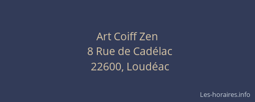 Art Coiff Zen