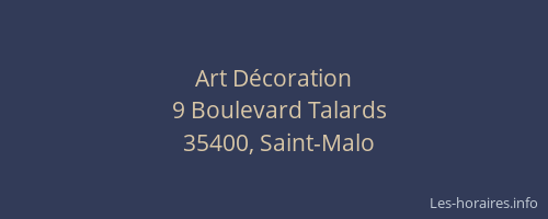 Art Décoration