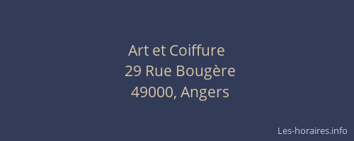 Art et Coiffure