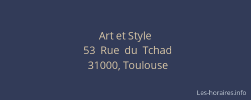 Art et Style