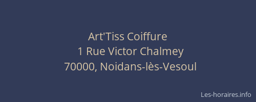 Art'Tiss Coiffure