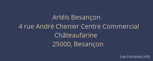 Artéïs Besançon