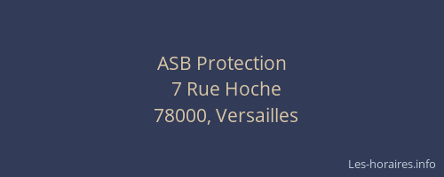 ASB Protection