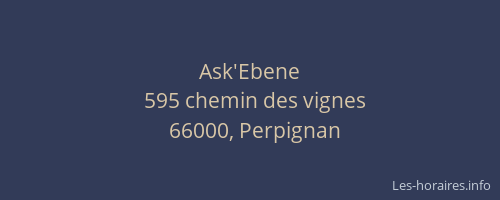 Ask'Ebene