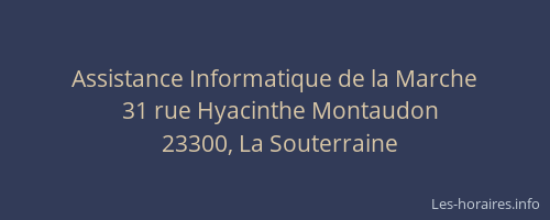 Assistance Informatique de la Marche