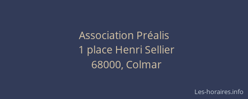 Association Préalis